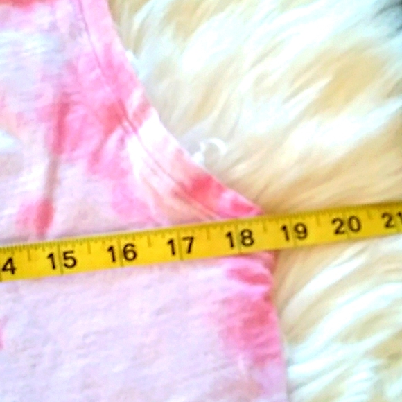 Time and Tru|Kids|  Pink Tye Dye Tank Top - Picture 7 of 12